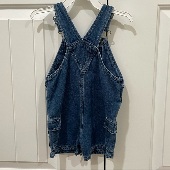 EUC Vintage Weebok 12 Month Denim Short Overalls. Y2K. Yacht. - Picture 8 of 10